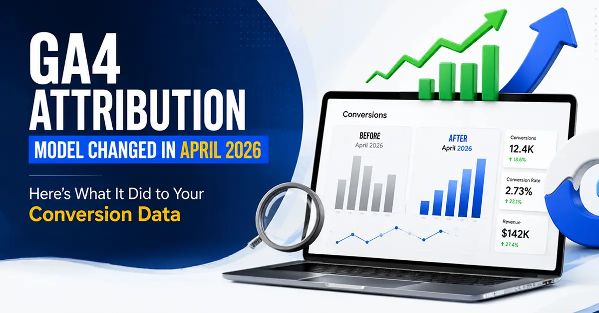 GA4 Attribution Model Change 2026