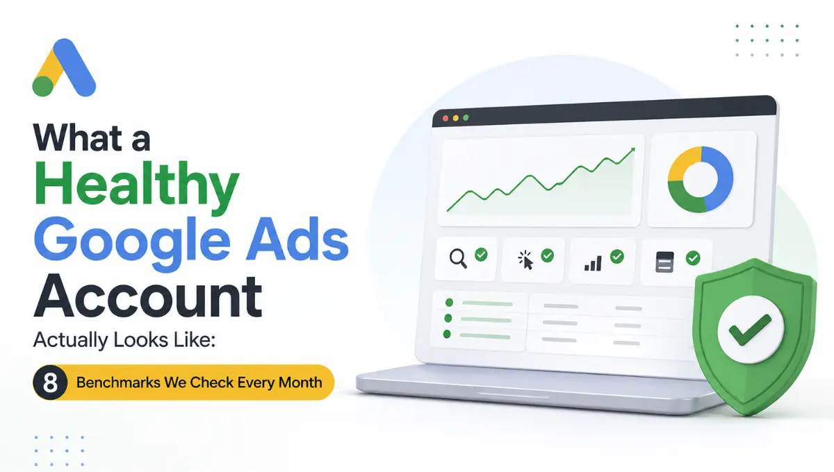Healthy Google Ads Account Benchmarks