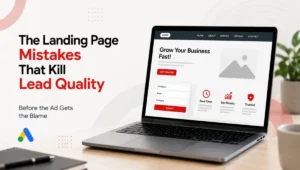 Landing Page Mistakes Lead Quality Ads