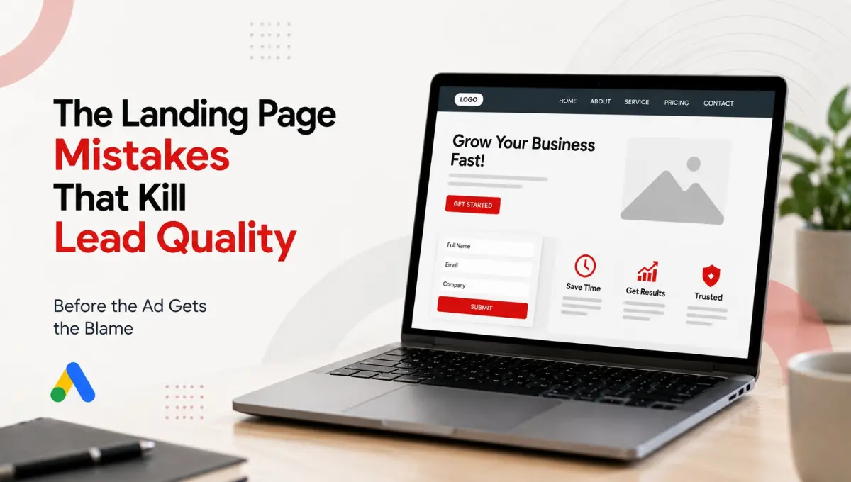 Landing Page Mistakes Lead Quality Ads