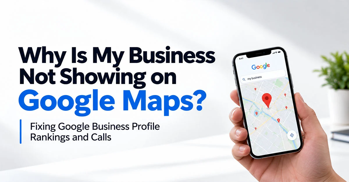 Business Not Showing on Google Maps