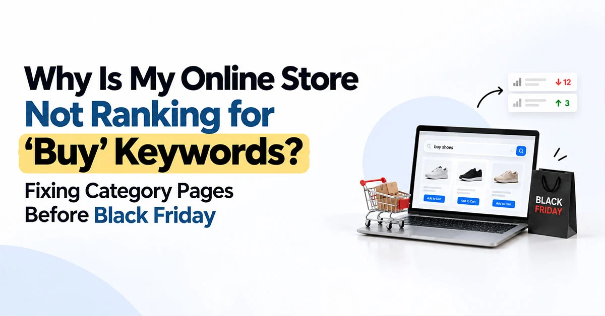 Ecommerce Website Not Ranking on Google